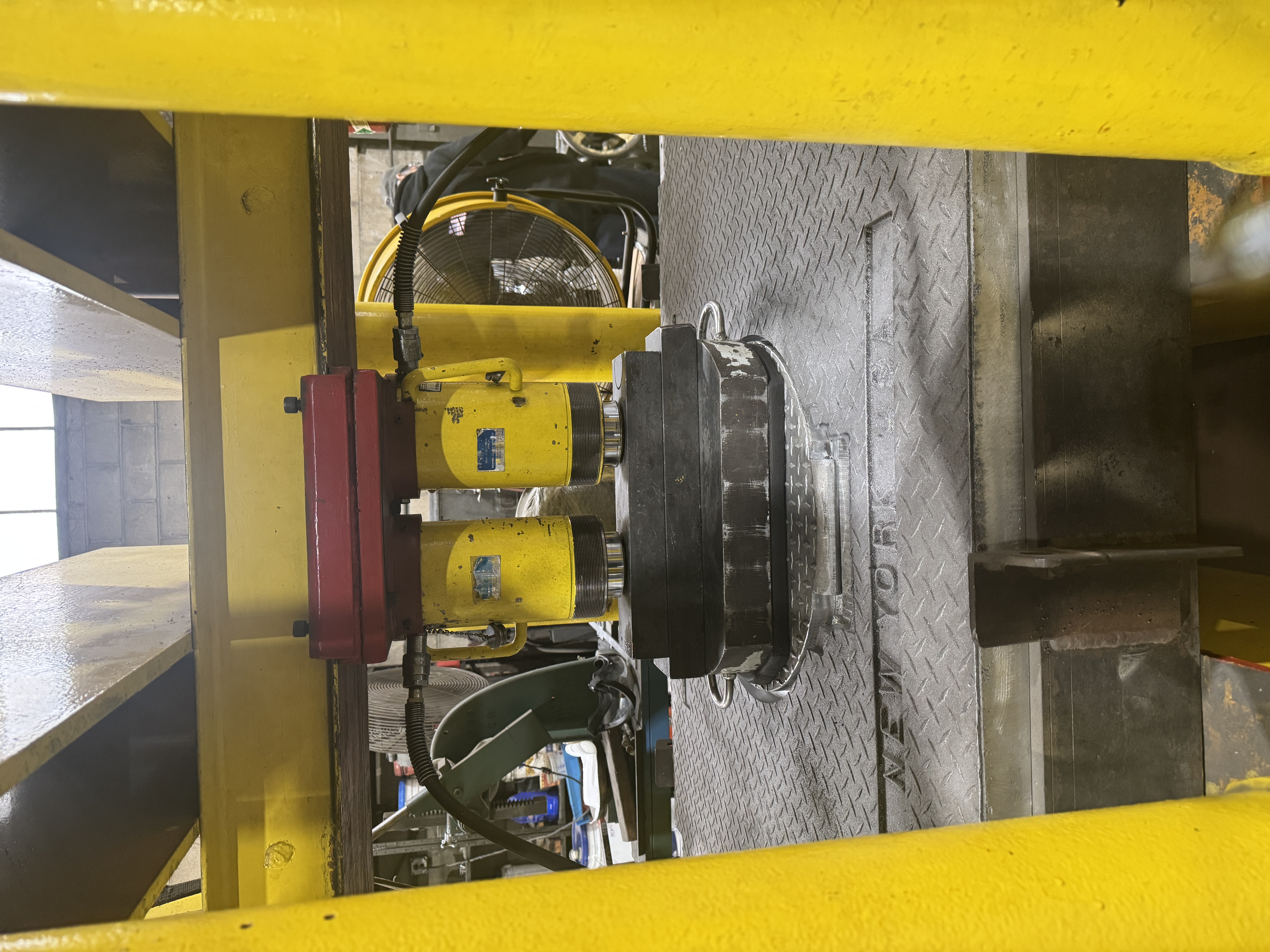 Load test setup
